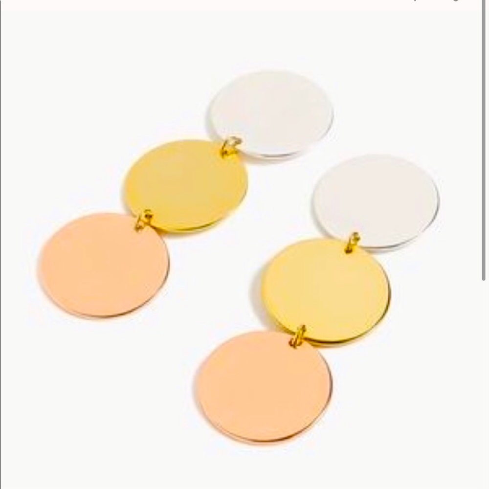 J crew drop earrings
